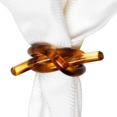 Tortoise - Knot Napkin Ring (Set of 6)