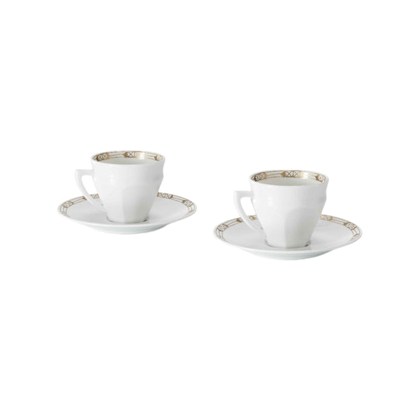 Talleyrand - Coffee Cups & Saucers (Set of 2)