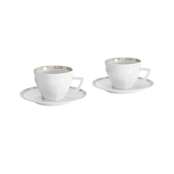 Talleyrand - Tea Cups & Saucers (Set of 2)