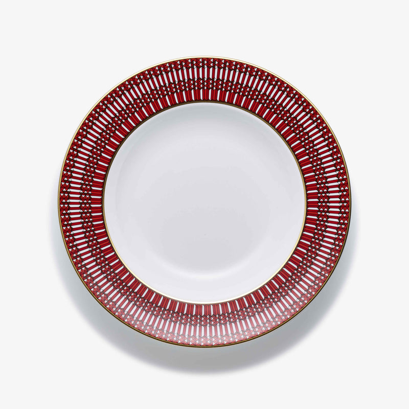 Arcadia Red - Soup Bowls (Set of 2)