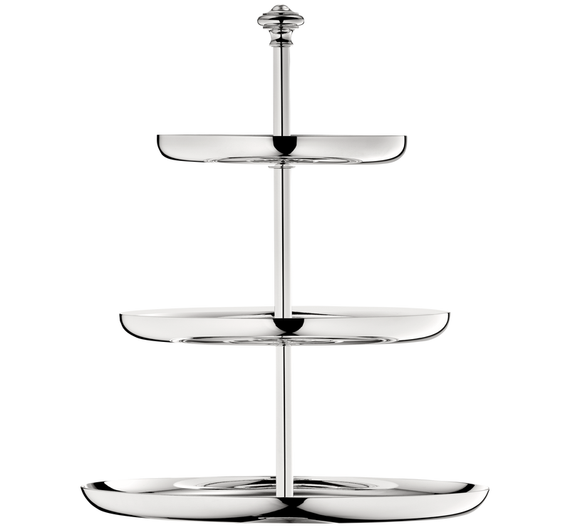 Albi - Silver Plated - 3 Tier Dessert Stand