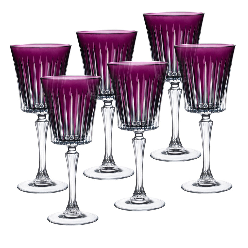 Onyx - Water / Red Wine Glasses Amethyst (Set of 6)