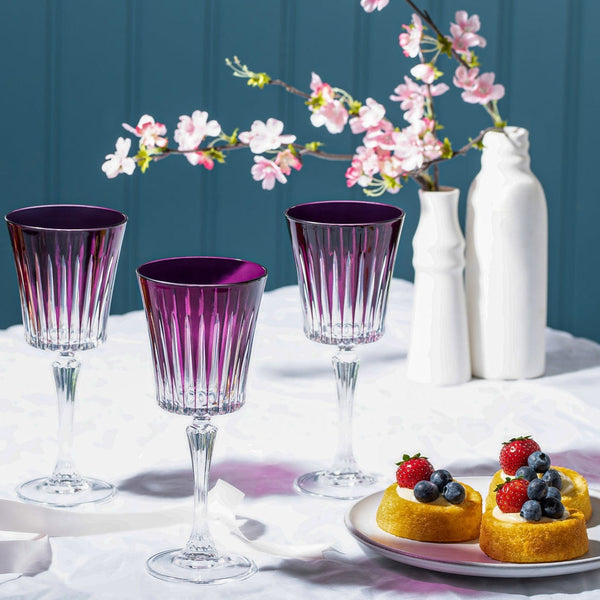 Onyx - Water / Red Wine Glasses Amethyst (Set of 6)