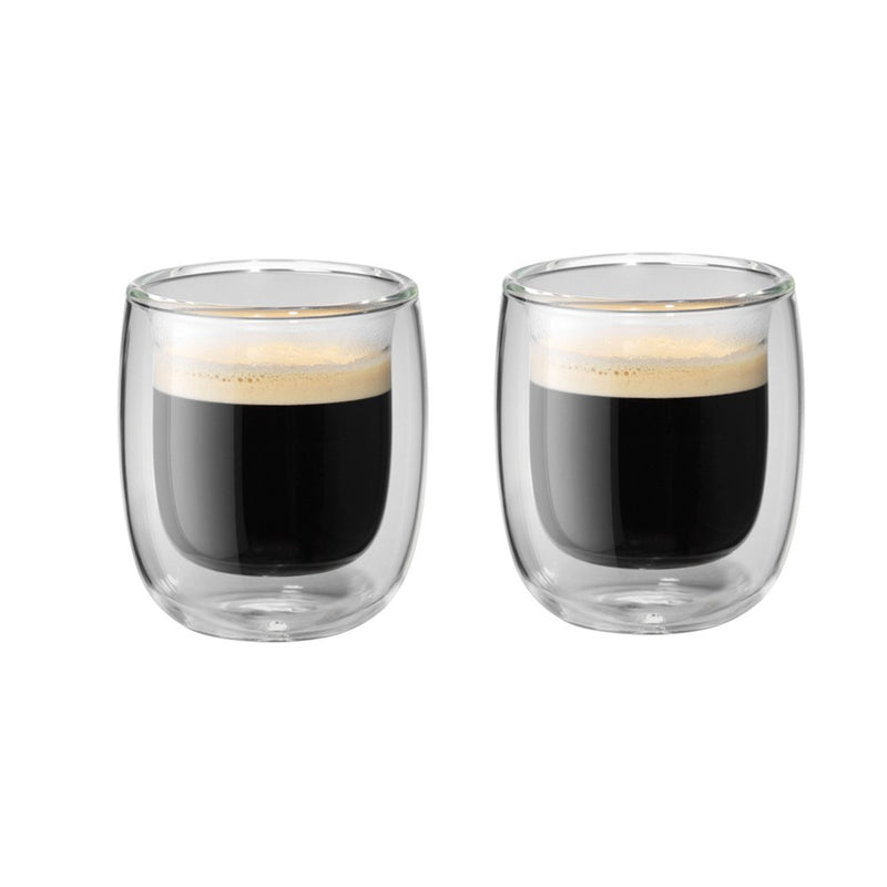 Sorrento Double Wall - Espresso Glass (Set of 4)