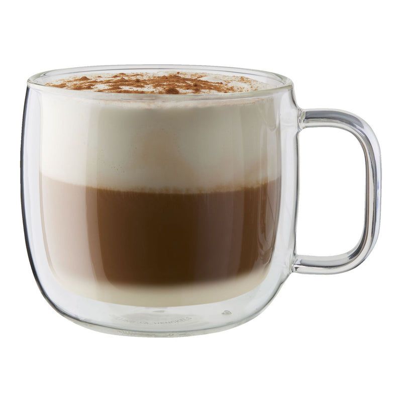 Sorrento Plus - Cappuccino Glass Mug (Set of 2)