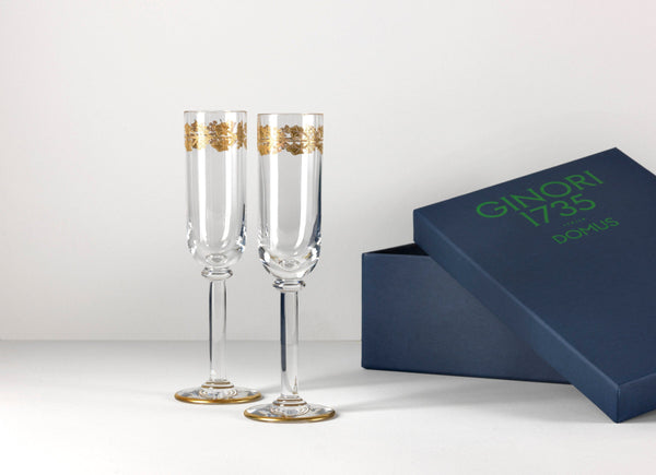 Marchese - Flute Goblets Stemware (Set of 2)