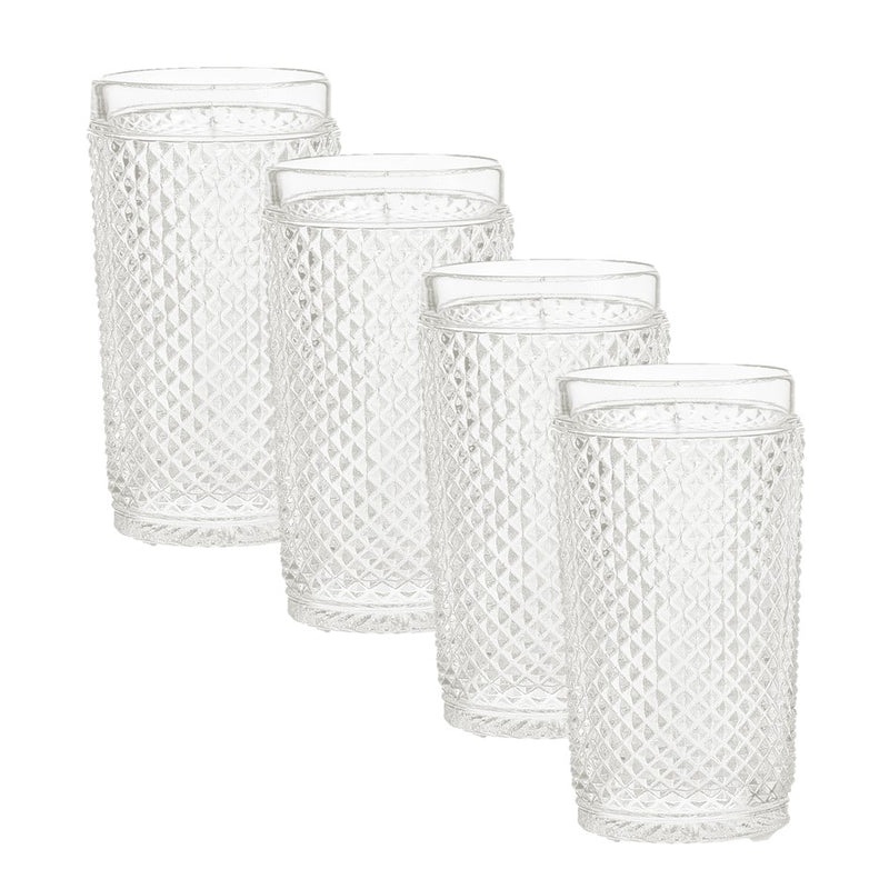 Bicos - Set Of 4 Highball Clear