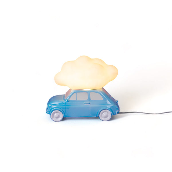 Nuvola - Porcelain Table Lamp Blue