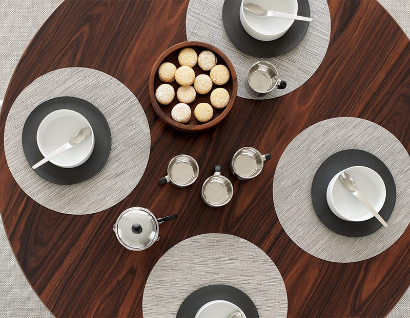 Bamboo - Round Placemats Coconut (Set of 4)