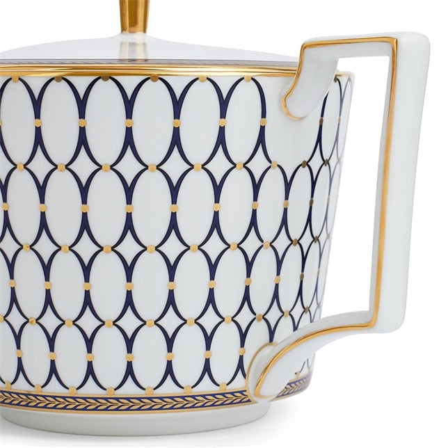 Renaissance Gold - Blue Teapot