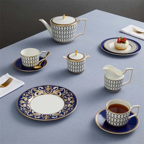 Renaissance Gold - Blue Teapot