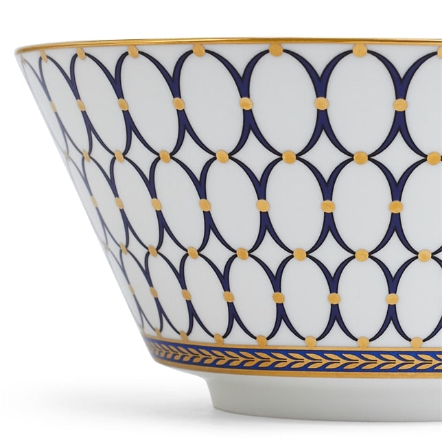 Renaissance Gold - Blue Cereal Bowl