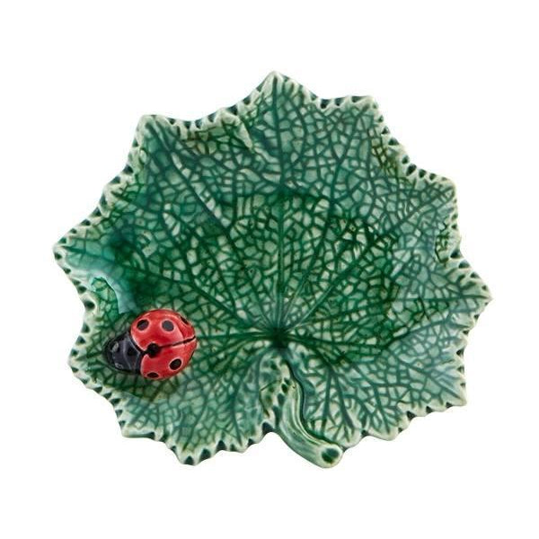 Countryside Leaves - Ragwort Leaf with Ladybug (Set of 2)