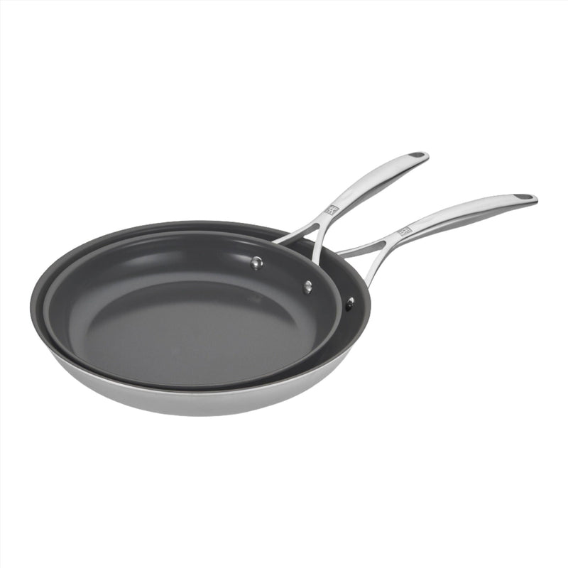 Energy Plus - Stainless Steel Non-stick Frying Pan (Set of 2)