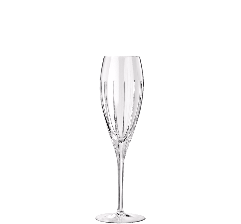 Iriana - Champagne Flutes Crystal Glasses (Set of 2)