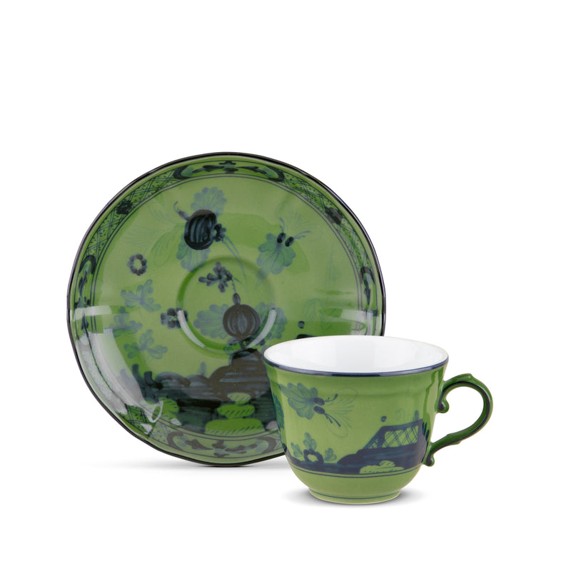 Oriente Italiano Malachite - Coffee Cup & Saucer