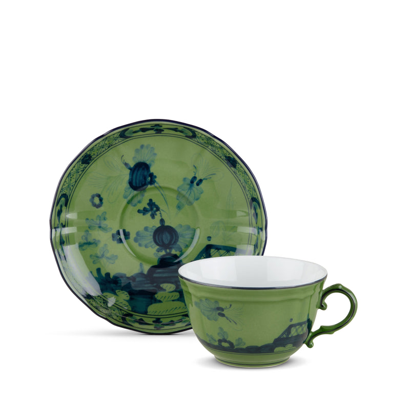 Oriente Italiano Malachite - Tea Cup & Saucer