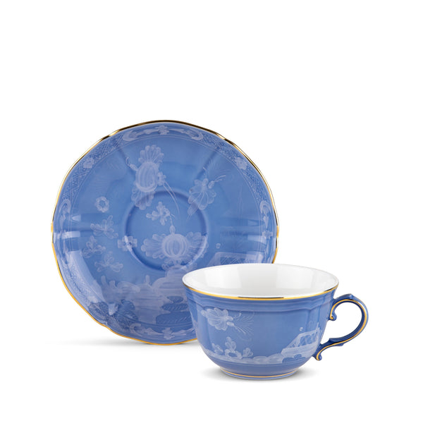 Oriente Italiano Gold Pervinca - Tea Cup & Saucer