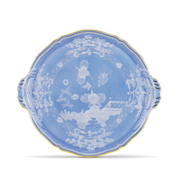 Oriente Italiano Gold Pervinca - Cake Plate