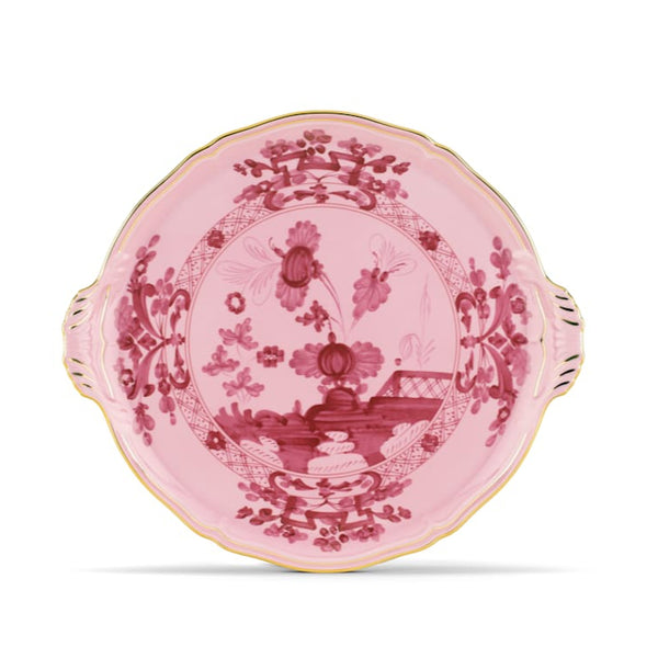 Oriente Italiano Gold Porpora - Cake Plate