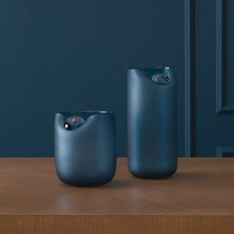 Poise - Blue Vase Small