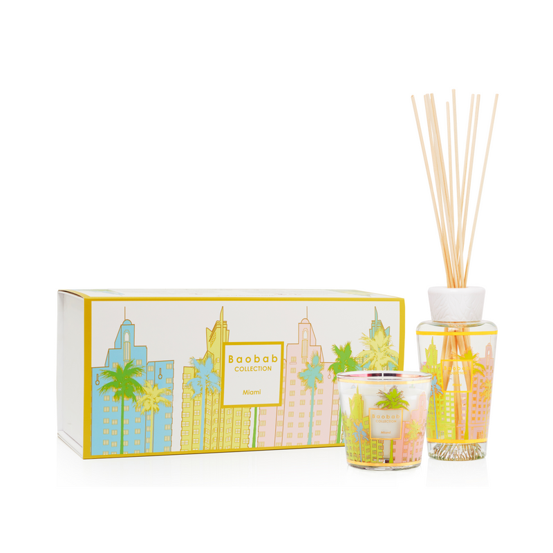 My First - Miami Candle + Diffuser (Set of 2)