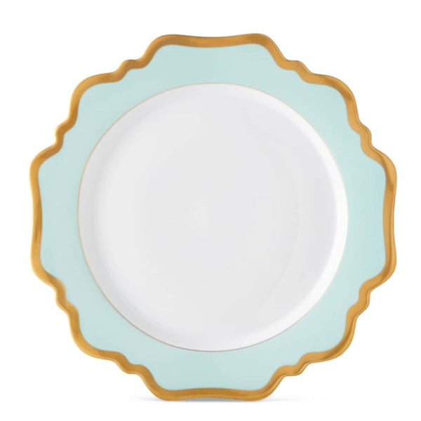 Anna's Palette - Dinner Plate - Aqua Green