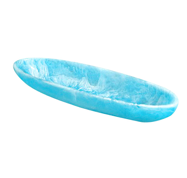 Classical - Boat Bowl Medium Aqua Swirl