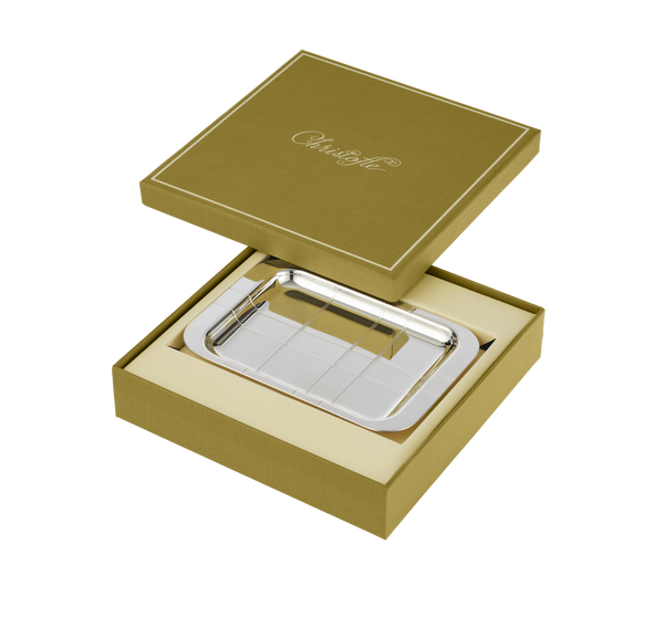 Graphik - Silver Plated - Rectangular Small Tray