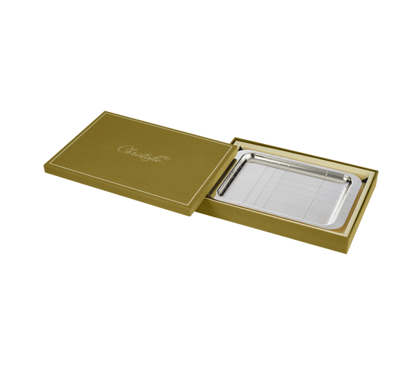 Graphik - Silver Plated - Rectangular Medium Tray