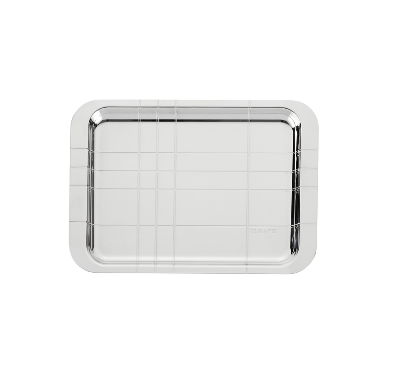 Graphik - Silver Plated - Rectangular Medium Tray