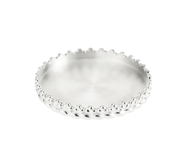 Babylone - Silver Plated Candle Holder