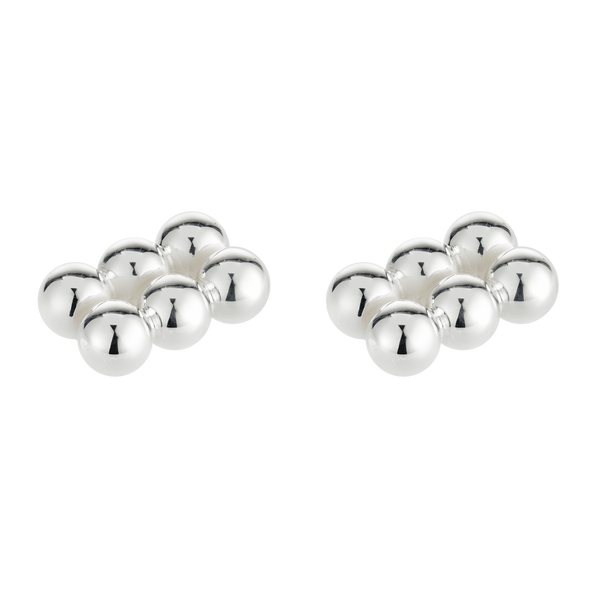 Perles - Silver Plated Place Card Holder (Set of 2)