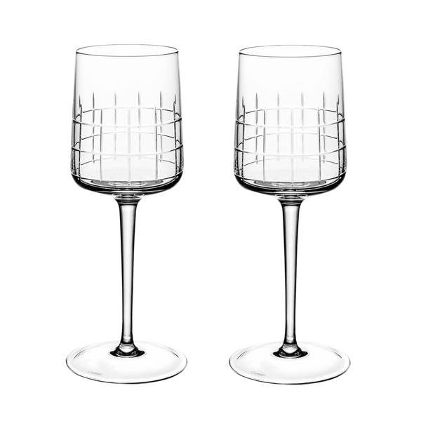 Graphik - Crystal Water Glasses (Set of 2)