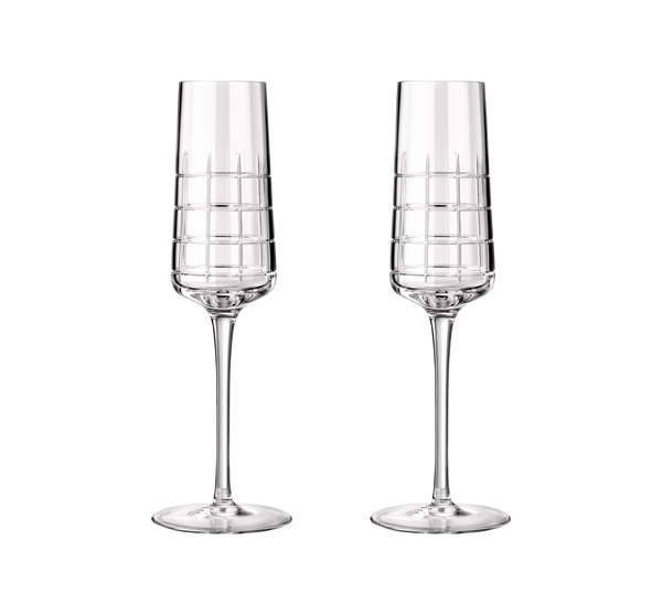 Graphik - Crystal Champagne Flute (Set of 2)