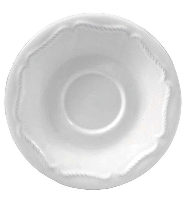 Berry & Thread Whitewash - Demitasse Saucer (Set of 6)