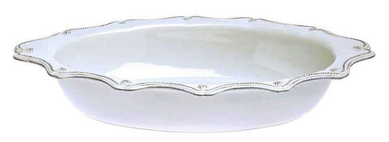 Berry & Thread Whitewash - 18" Oval Baker