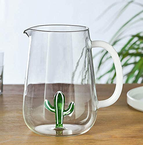 Desert Plants - Jug Cactus Green White