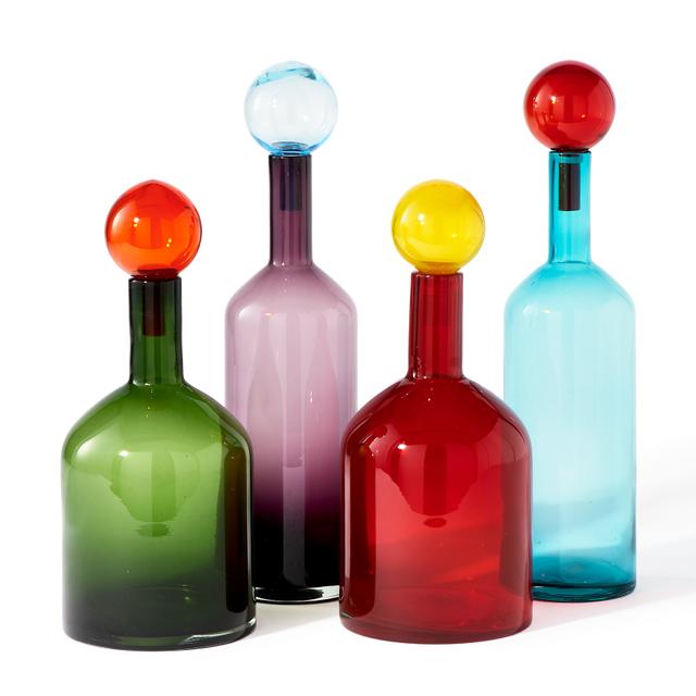 Multi - Bubbles and Bottles - L (Set of 4)