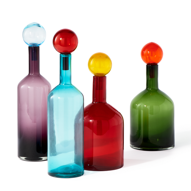 Multi - Bubbles and Bottles - L (Set of 4)