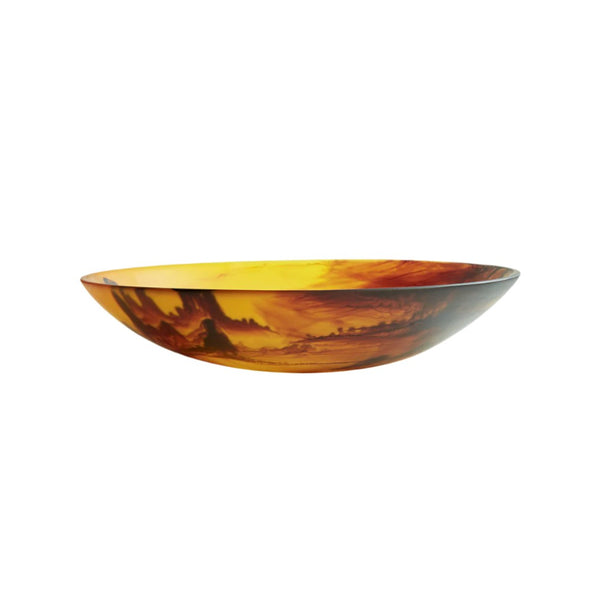 Everyday - Round Medium Bowl Tortoise Swirl