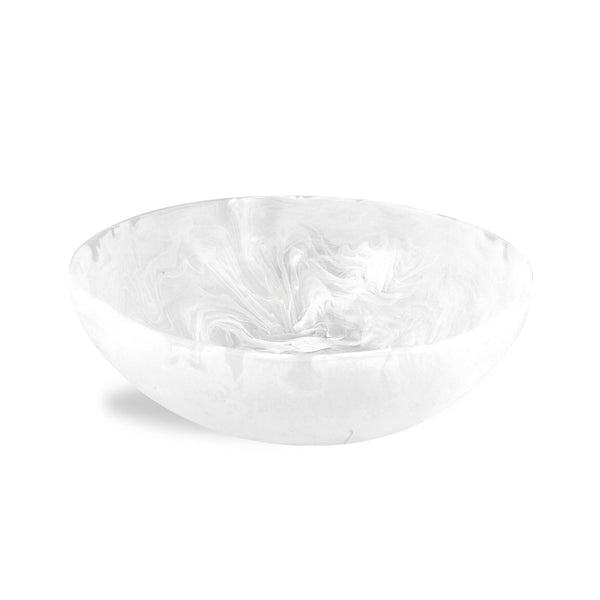 Classical - Round Medium Wave Board White Swirl