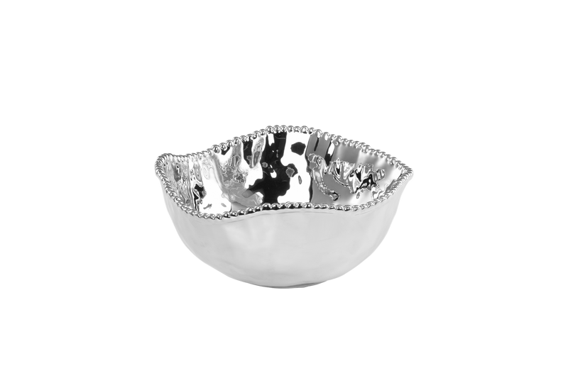Verona - Silver - Large Salad Bowl
