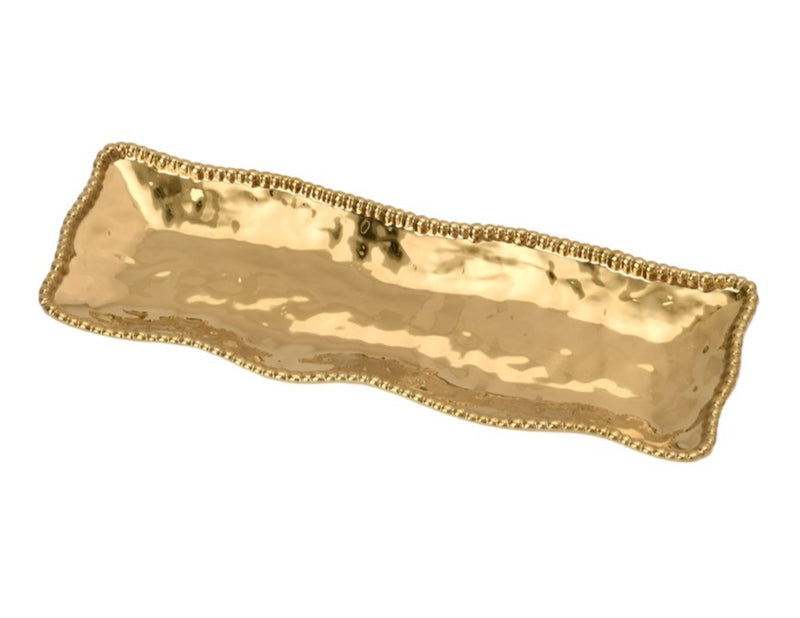 Monaco - Gold - Rectangular Serving Piece