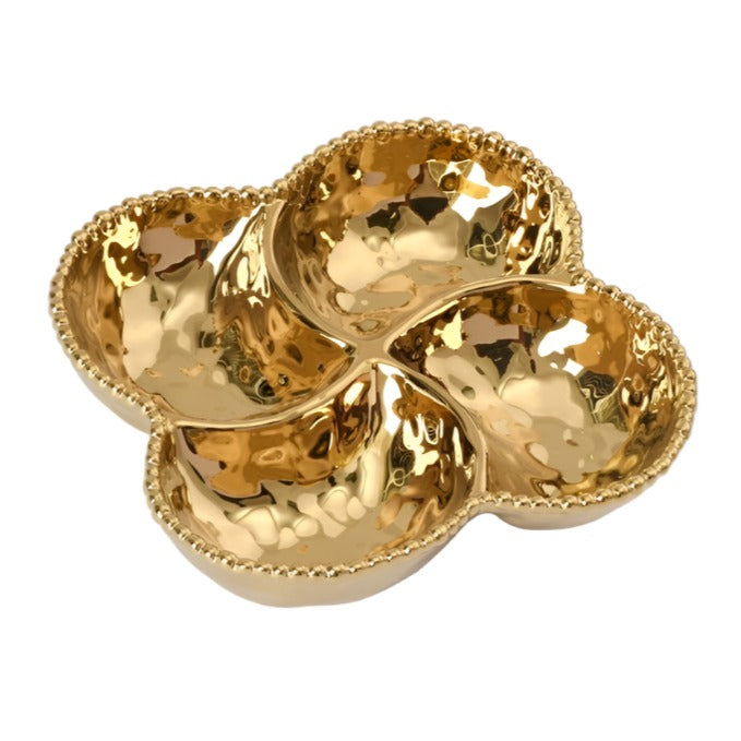 Monaco - Gold - 4 Section Bowl