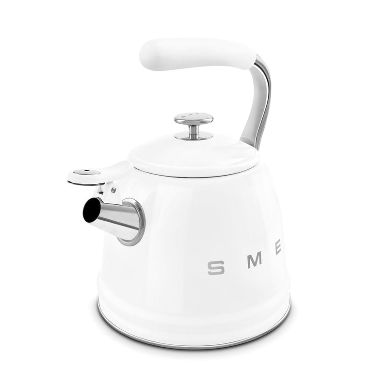 Retro Style - Whistling Kettle White Glossy