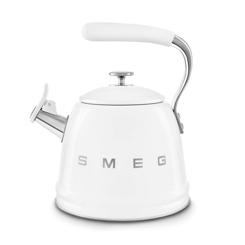 Retro Style - Whistling Kettle White Glossy