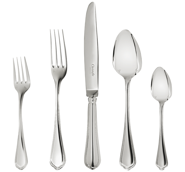 Spatours - Silver Plated - Flatware Place Setting (Set of 48)