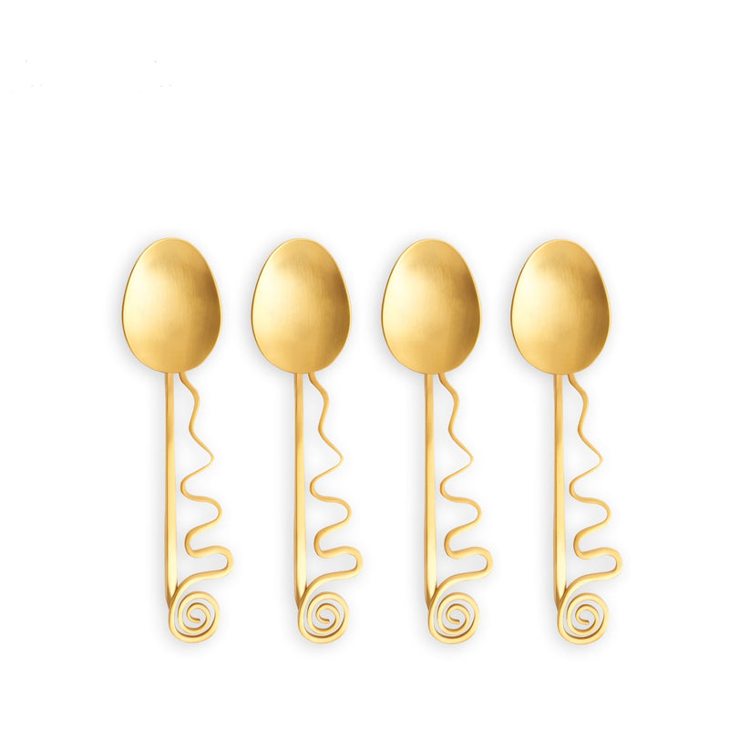 Spirale - Cocktail Spoons (Set of 4)