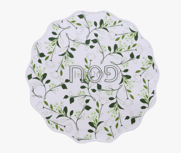 Challah Cover - Branches  Lily of the Valley